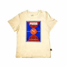 Haut de Sport pour Femme Puma MOVE RONG Beige Haut de Sport pour Femme Puma MOVE RONG Beige