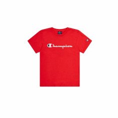 T shirt à manches courtes Enfant Champion Crewneck Rouge T shirt à manches courtes Enfant Champion Crewneck Rouge