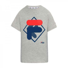 T shirt à manches courtes Enfant Fila FAT0340 80000 Gris T shirt à manches courtes Enfant Fila FAT0340 80000 Gris