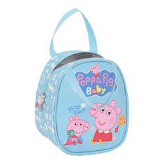 Sac glacière goûter Peppa Pig Baby Bleu 19 x 22 x 14 cm Sac glacière goûter Peppa Pig Baby Bleu 19 x 22 x 14 cm