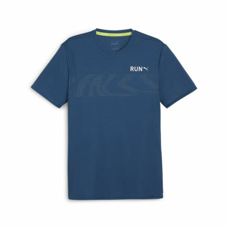 T-shirt à manches courtes homme Puma Run Favourite Bleu foncé