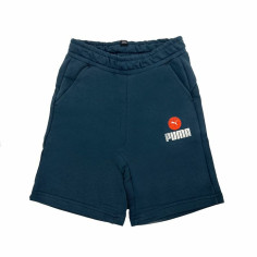 Shorts pour enfants Puma Blank Bleu foncé Shorts pour enfants Puma Blank Bleu foncé