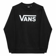 Sweat sans capuche femme Vans Drop V Logo BFF Crew Noir Sweat sans capuche femme Vans Drop V Logo BFF Crew Noir