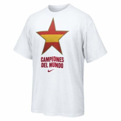 T-shirt à manches courtes homme Nike Estrella España Campeones del Mundo 2010 Blanc T-shirt à manches courtes homme Nike Estrella España Campeones del Mundo 2010 Blanc