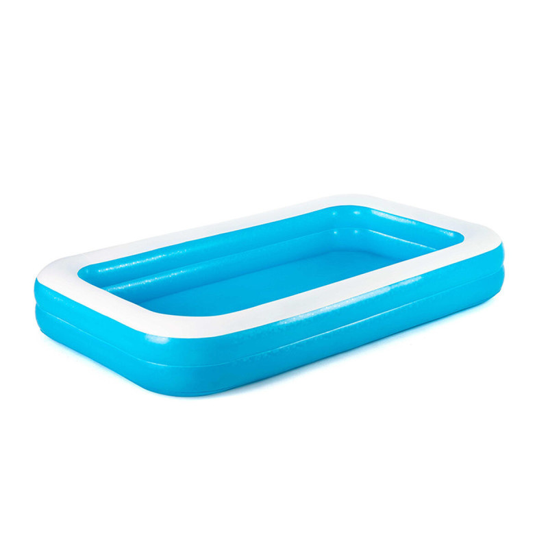 Piscine Gonflable Carrée Enfant - Pataugeoire Portable Intérieur Extérieur