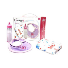 Accessoires pour poupées Reig Plastron Biberon Couche Accessoires pour poupées Reig Plastron Biberon Couche