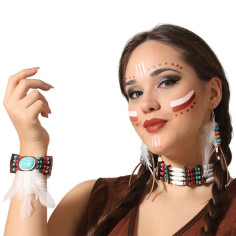 Bijoux accessoires de costume Amérindien