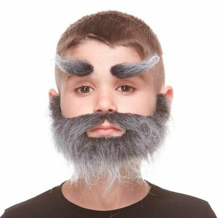 Fausse barbe My Other Me Gris