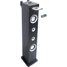 Inovalley HP49CD - Tour de son Bluetooth - Lecteur CD et fonction Karaoké - 100W - Ra