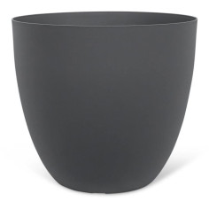 Pot de fleurs - GARDEN ID - Phoenix Anthracite - 38 x 34 cm - 100% Recyclé et Recycla Pot de fleurs - GARDEN ID - Phoenix Anthracite - 38 x 34 cm - 100% Recyclé et Recycla
