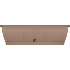 Jardiniere - GARDEN ID Terraflor - Taupe 60 cm - Solidité - Réserve d'eau - Recyclé & Jardiniere - GARDEN ID Terraflor - Taupe 60 cm - Solidité - Réserve d'eau - Recyclé &