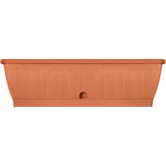 Jardiniere - GARDEN ID Terraflor - Terra 60 cm - Solidité - Réserve d'eau - Recyclé &