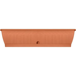 Jardiniere - GARDEN ID Terraflor - Terra 80 cm - Solidité - Réserve d'eau - Recyclé &