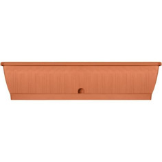 Jardiniere - GARDEN ID Terraflor - Terra 80 cm - Solidité - Réserve d'eau - Recyclé &