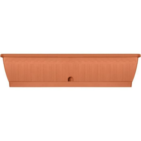 Jardiniere - GARDEN ID Terraflor - Terra 80 cm - Solidité - Réserve d'eau - Recyclé &