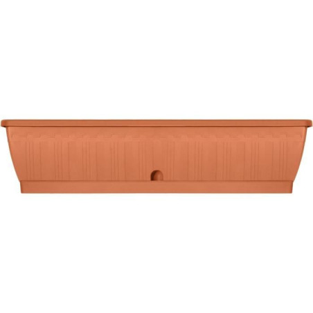 Jardiniere - GARDEN ID Terraflor - Terra 80 cm - Solidité - Réserve d'eau - Recyclé & 100% recyclable - Volume pour plantes.