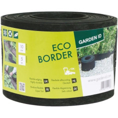 Bordure de jardin en caoutchouc recyclé - GARDEN ID Eco Border - 5 m H10 cm - Indestr Bordure de jardin en caoutchouc recyclé - GARDEN ID Eco Border - 5 m H10 cm - Indestr