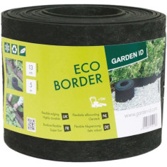 Bordure de jardin en caoutchouc recyclé - GARDEN ID Eco Border - 5 m H13 cm - Indestr