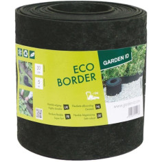Bordure de jardin en caoutchouc recyclé - GARDEN ID Eco Border - 5 m H20 cm - Indestr