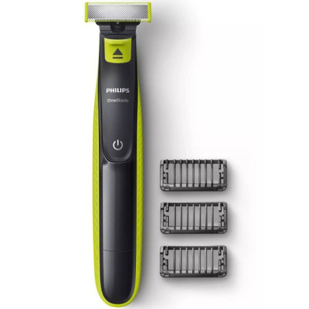 Tondeuse a barbe - PHILIPS - Oneblade QP2724/10 - 3 attaches (1 / 3 / 5 mm) incluses