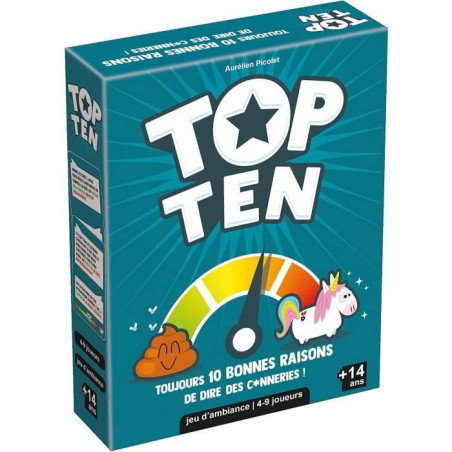 Top Ten jeu de questions réponses