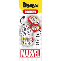 Jeu d'ambiance - ASMODEE - Dobble : Marvel Emoji (Eco Sleeve) - 6 ans - Extérieur - Mixte Jeu d'ambiance - ASMODEE - Dobble : Marvel Emoji (Eco Sleeve) - 6 ans - Extérieur - Mixte