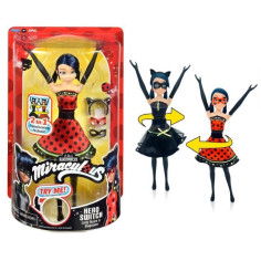 Poupée Ladybug Transformation - BANDAI - Miraculous 26 cm - Changement de tenue Poupée Ladybug Transformation - BANDAI - Miraculous 26 cm - Changement de tenue