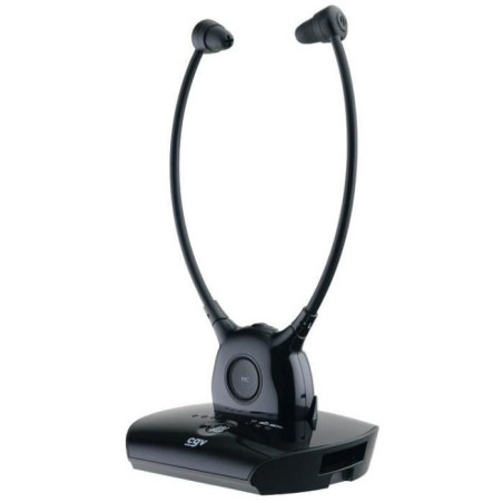 Casque TV sans fil Senior - CGV - DOLFIN ONYX - Micro intégré - Poids léger