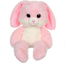 Peluche Lapin Leggies&nbsp;- GIPSY TOYS - Rose