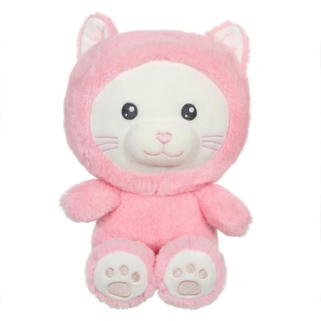 Peluche Chat Hoody Pets&nbsp;- GIPSY TOYS - Rose