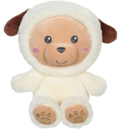 Peluche Chien Hoody Pets&nbsp;- GIPSY TOYS - Creme