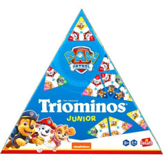 Jeu de société - GOLIATH - Triominos Junior Pat'Patrouille - Dominos triangulaires des 3 ans Jeu de société - GOLIATH - Triominos Junior Pat'Patrouille - Dominos triangulaires des 3 ans