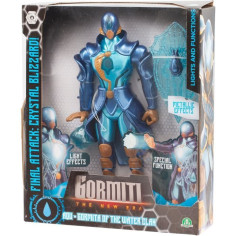 Figurine articulée - GORMITI - Gormiti avec attaque lumineuse Eau - Aqu - 27 cm - a p Figurine articulée - GORMITI - Gormiti avec attaque lumineuse Eau - Aqu - 27 cm - a p
