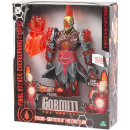 Figurine articulée - GORMITI - Gormiti avec attaque lumineuse Feu - Fireon - 27 cm -