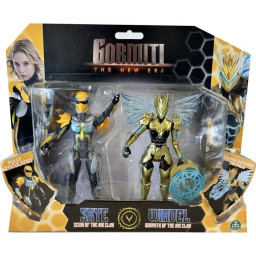Coffret figurines - GORMITI - Scion et Gormiti associé Air - Skye et Windel - 15 cm -