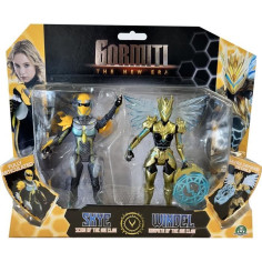 Coffret figurines - GORMITI - Scion et Gormiti associé Air - Skye et Windel - 15 cm - Coffret figurines - GORMITI - Scion et Gormiti associé Air - Skye et Windel - 15 cm -