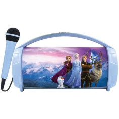 Enceinte Bluetooth Sans-Fil Lumineuse avec Micro La Reine des Neiges Enceinte Bluetooth Sans-Fil Lumineuse avec Micro La Reine des Neiges