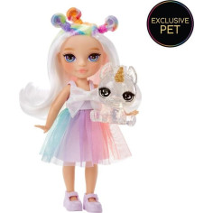 Rainbow High Littles - Poupée 15cm + animal de compagnie - Arc -en-Ciel - Des 4ans Rainbow High Littles - Poupée 15cm + animal de compagnie - Arc -en-Ciel - Des 4ans