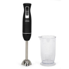 Mixeur plongeant avec bol - LIVOO - DOP245N - 400 W - 2 vitesses - Noir Mixeur plongeant avec bol - LIVOO - DOP245N - 400 W - 2 vitesses - Noir