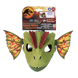 Jurassic&nbsp;World-Dilophosaurus Lanceur De Venin-Masque HXF55