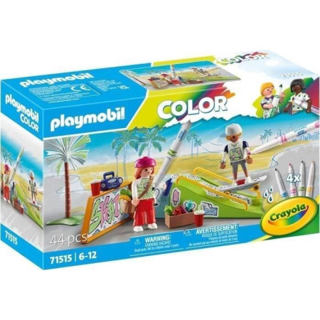 PLAYMOBIL 71515 Skateurs avec rampe