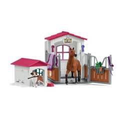  Figurine cheval et accessoires
