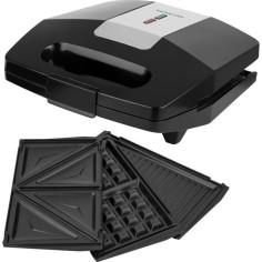 Appareil a croque-monsieur 3 en 1 - SENCOR - SSM 9410SS - 700 W - 3 plaques - Boîtier