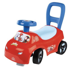 Smoby - Porteur auto enfant 2 en 1 - Spidey - Coffre sous la selle - Des 10 mois - Fa Smoby - Porteur auto enfant 2 en 1 - Spidey - Coffre sous la selle - Des 10 mois - Fa