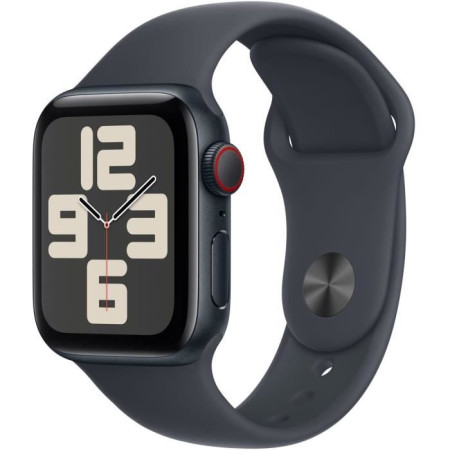 Apple Watch SE GPS + Cellular - 40mm - Boîtier Midnight Aluminium - Bracelet Midnight