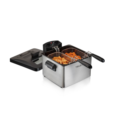 Friteuse électrique 4 L 2180W 3 paniers TDF- 5416 TRUST