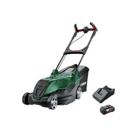 Tondeuse sanf il 36V Bosch - AdvancedRotak 40-650 (1 700 W Largeur de Coupe : 40 cm) + batterie chargeur