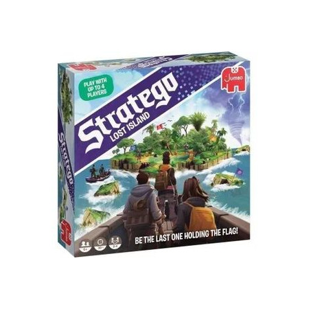 STRATEGO LOST ISLAND - Jeu de stratégie - DUJARDIN - Trouvez le drapeau caché avant q