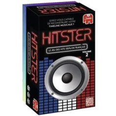 HITSTER 100% CHANSON FRANCAISE - Jeu de société - DUJARDIN - Plongez dans l'univers m