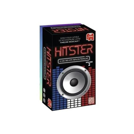 HITSTER 100% CHANSON FRANCAISE - Jeu de société - DUJARDIN - Plongez dans l'univers m